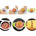 thumbnail image 4 of Juego de cortador y pelador de manzanas BRI Hoja de acero inoxidable con mango antideslizante, 4 of 4