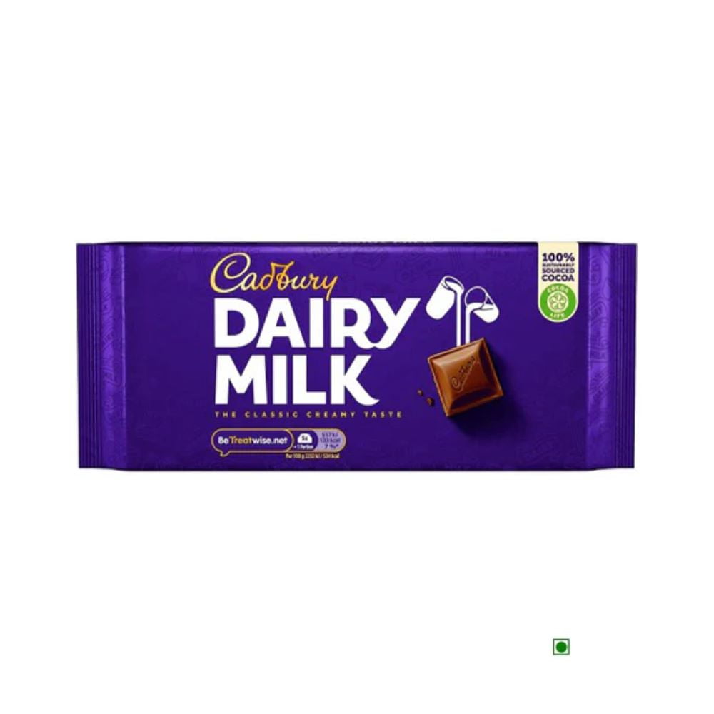 Cadbury Dairy Milk Chocolate 180g (Pack of 2)