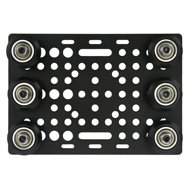 Kit de Panel de Pórtico NikouMX Placa de Aluminio Negro Universal