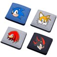thumbnail image 2 of Nuevas carteras de Sonics con estampado de dibujos animados de anime, monederos cuadrados, billetera multiusos, tarjetero plegable, regalos de cumpleaños para niños, 2 of 5