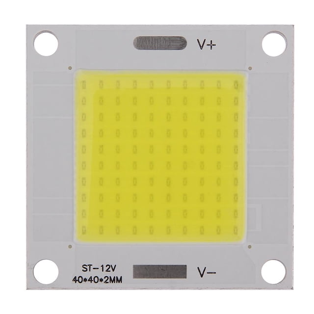 Encendiendo DC12-14V 50W COB LED Bombilla de panel de luz de chip integrado para foco (blanco)