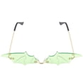 thumbnail image 3 of 1pc Fashion Pc Sunglasses Fashion And Creative Sunglasses Outdoor Sunshades Glasses(green), 3 of 3