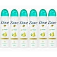 thumbnail image 2 of Dove 48HR Antiper spirant Deod orant Body Sp ray Peer and Aloe Sc ent 6 PK 150ML, 2 of 2