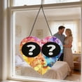 thumbnail image 5 of TIELUTT Custom Acrylic Colored Pendant For Couples Family Photo Sunshade Customized Photo Stained Glass Window Panel Ocean Car Decorations Interior Cute Garlands for Columns Cat Car Ornament Tray wit, 5 of 5