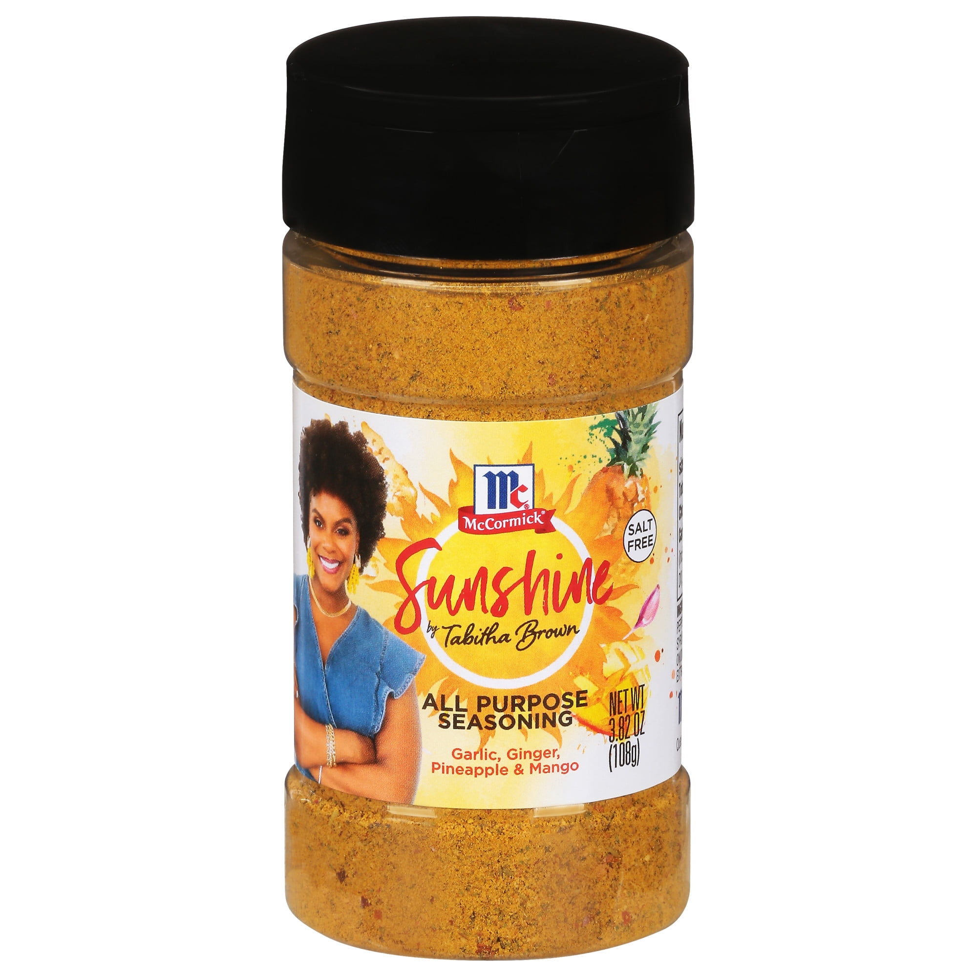 McCormick Salt Free Sunshine by Tabitha Brown All Purpose Seasoning, 3.82 oz