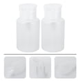 thumbnail image 1 of OFFIGAM 2Pcs Lightweight Pressed nail Remover Storage Bottles with Clear Container Design, 1 of 7
