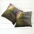 thumbnail image 6 of Ambesonne Forest Throw Pillow Cover 2 Pack, Life and Death Theme, 18", Multicolor, 6 of 7