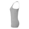 thumbnail image 2 of COUVER Women's Flowy Racerback Tank , Athletic Heather , X-Large, 2 of 4