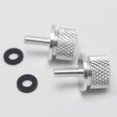 thumbnail image 2 of 2 uds placa de Metal CNC/carenado/asiento/tornillos de perno de sillín 6mm para Harley (plata) Tmvgtek Accesorios para autos y motos, 2 of 8