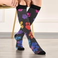 thumbnail image 5 of GZHJMY Cute Dog Paw 20-30mmHg Compression Socks for Men & Women, Knee High Stockings for Running, Sport, Hiking & Travel, 5 of 7