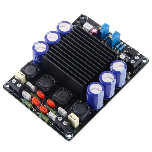 Placa Amplificadora de Potencia Digital STA508, de Fiebre, 80 W X 2, Caja de Transporte Cuadrada de Baile de Alta Potencia, Amplificador de Potencia de Audio de 12-30 V.