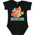 thumbnail image 3 of Inktastic Little Brother Woodland Fox Lil Bro Boys Baby Bodysuit, 3 of 5