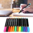 thumbnail image 3 of Whiteboard Markers, Fast Drying Painting Marker Colorful Maker Pen 12Pcs 14cm / 5.5in  For Office, 3 of 8