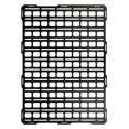 thumbnail image 1 of BuiltRight Industries Molle Cargo Panel 201014 Tech Plate; Center Console Mount; Screw On; Powder Coated; Textured Black; Steel, 1 of 3