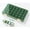 green, variant on Hent 28-Grid Weekly Pill Organizer, 4 Times a Day Medication Storage Box, Large Capacity Portable Pill Case