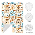thumbnail image 4 of Car Seat Cover Baby, Cartoon Cute Hamster Nut Peanut Baby Car Seat Cover for Baby Boys Girls Newborn , Infant Car Seat Canopy Cover Nursing Breastfeeding Cover Warm Blanket, 4 of 7