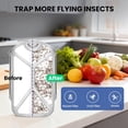 thumbnail image 5 of 8 Pack Flying Insect Trap Refill Cartridges - Fits Both Indoor Light M364A and Max - Authentic Trap+Lock Technology to Catch Gnats, House & Fruit Flys, 5 of 9