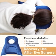LEFEKE Face Down Pillow - Adjustable Stomach Sleeping Pillow for Recovery After Eye Surgery BBL, Prone Pillow, Removable Washable Cover, Home Massage Office Workplace Nap Pillows