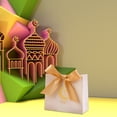 thumbnail image 6 of Jiibva 10PCS Eid Gift Bags Ramadan Snack Bags with Gold Ribbon, Reusable Eid Mubarak Bags for Presents Festive Party Wrapping, 6 of 7