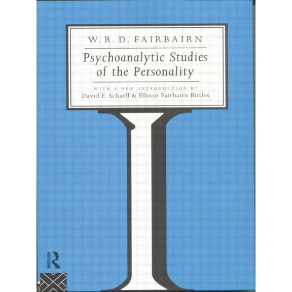 Psychoanalytic Studies of the Personality, (Paperback)