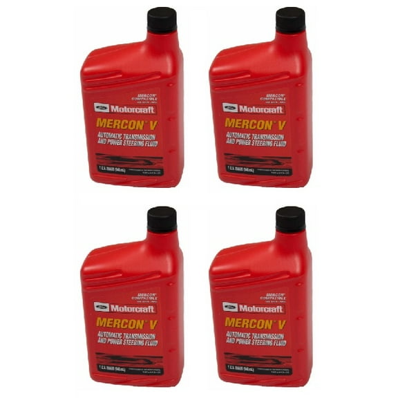 4 Quarts Transmission ATF & Power Steering Fluid MERCONÂ® V Auto. MPN #XT-5-QMC