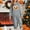 Gray, variant on Placlothes Girls Pink Hall-oween 2-Piece Tracksuit Set: Soft 100% Polyester Pumpkin Print Hoodie & Joggers, Casual/Festive Outfit for Girls Ages 3-12,Size 2 T