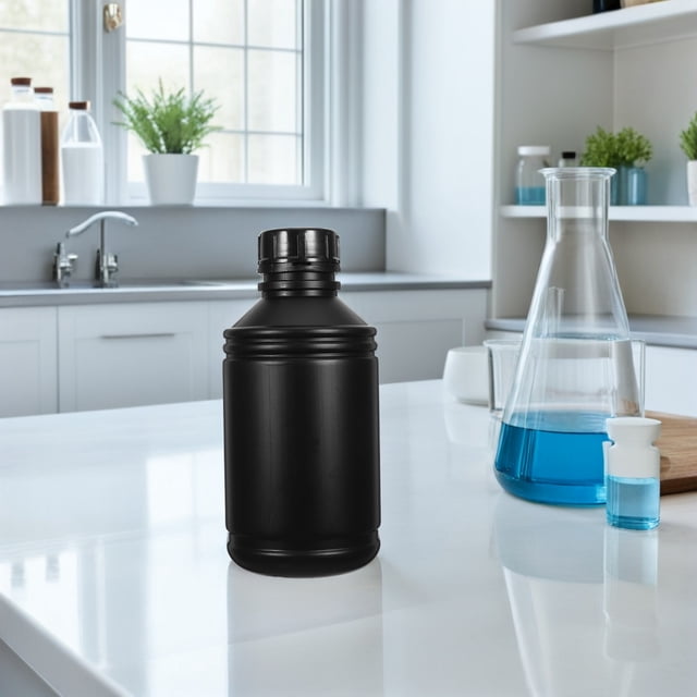 BESTYASH 12Ud Envases Para Almacenamiento Químico En Laboratorio Con Material Resistente Y Sellada