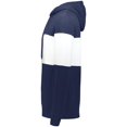 thumbnail image 2 of Holloway Sportswear 3XL All-American Hoodie Navy Heather/White 229563, 2 of 5
