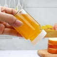 thumbnail image 4 of 12 Pack 2oz Glass Jars with Lids - Glass Shot Bottles Set for Liquids, Juicing, Ginger Shot, Sample - Small Containers with Screw Caps - Clear Mini Round Bottles - Leakproof/Wide Mouth, 4 of 8