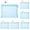 Sky Blue*5, variant on Clearance Under $2.5! 1Pc Hollow Straight Stripe Color Zipper Storage Bag In Red Large Pencil Pouch Pen Pouch