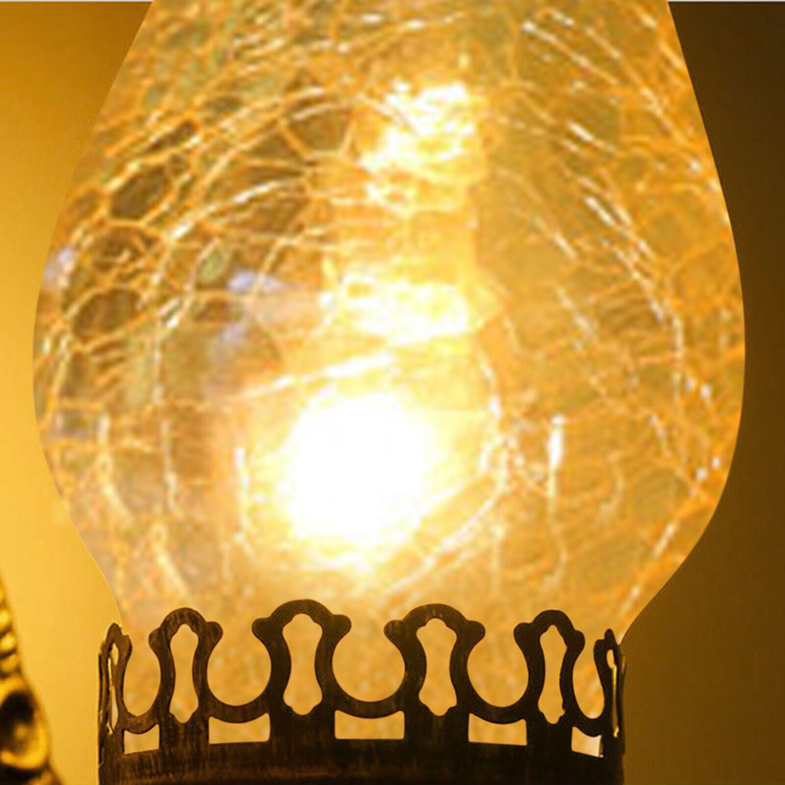 Vintage Wall Light Retro Wall Sconce Light Antique Lamp Vintage Rustic Lantern Fixture Semi-translucent Lampshade Fit for Indoor and Outdoor Use