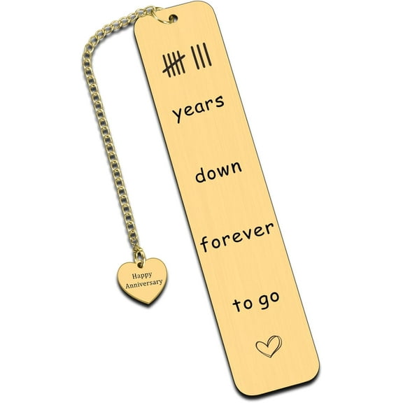 Bronze Gifts for 8th Anniversary, 8th Anniversary Bronze Gifts for Him Her, 8 Year Wedding Anniversarys Gift for Men Women Husband Wife, Happy 8 Year Anniversarys Bookmarks, Wedding Gift for Couples
