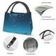 thumbnail image 4 of Easygdp Night Sky Moon Dolphin Bolsa de Almuerzo Insulada Reutilizable, Bolsa de Mano y Bandolera para Oficina, Trabajo, Viajes, 4 of 6