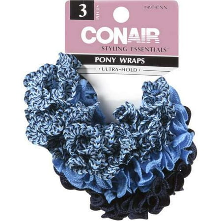 Conair 3pk Ruffle Twister Ponywraps