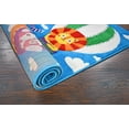 thumbnail image 6 of KC Cubs Boy & Girl Modern Decor Multicolor Area Rug and Carpet Collection for Kids, Toddlers and Baby Nursery, Flying Animal Friends, 6 of 6