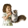 thumbnail image 5 of Folkmanis Puppets Gray Squirrel Hand Puppet, Grey/Brown/Cream, 5 of 5