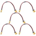 thumbnail image 1 of 5 Piezas 28 cm 11 Pulgada XT60 -60 Hembra Macho Enchufe Adaptador de Conector para Bateria RC, 1 of 5