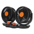 thumbnail image 4 of Mini Car Fan, 360 Degree Rotatable Vehicle Fan Energy Saving With Back Sticks For Motorhome ANGGREK Rotatable Vehicle Fan, 4 of 8
