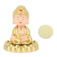 thumbnail image 2 of Estatua de Buda con figura de monje que asiente con energía Solar alimentada por energía vívida ANGGREK Otros, 2 of 8