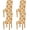 #12, variant on Halloween Pumpkin Leaf Dining Chair Covers Set of 4 Spandex Stretch Chair Protectors Covers for Dining Chairs Living Room