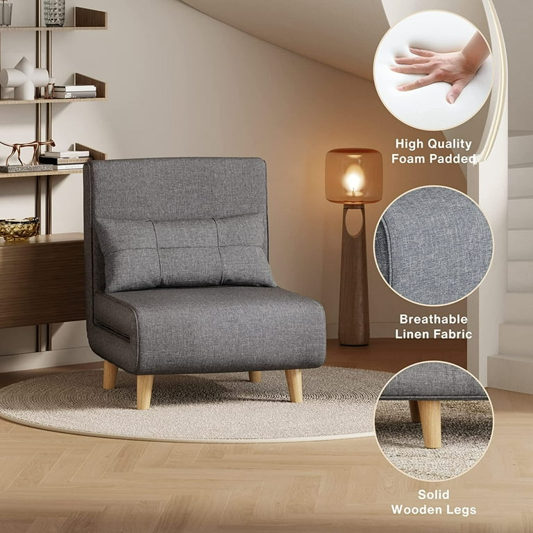 Chair without sale legs for bed