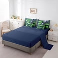 thumbnail image 4 of Erosebridal Football Comforter Set Twin Size,Rugby Bedding Set Teens,Sports (Comforter+Fitted+Flat Sheet+2 Pillowcases+2 Throw Pillow Covers) 7 Pieces Bed Set, 4 of 5