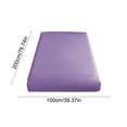 thumbnail image 3 of Cotton Fitted Sheet | Mattress Cover Protector | Breathable Bed Sheet for Dorm or Home | Stretchable Bottom Sheet with Deep Pocket | Smooth Fitted Bedding for Mattress Up To 4 Inches, 3 of 7