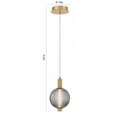 thumbnail image 6 of 47189-010-Eurofase Lighting-Palmas - 12.2W 1 LED Pendant-10 Inches Tall and 6 Inches Wide-Gold Finish, 6 of 6