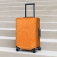 thumbnail image 5 of Uemuo Orange Glitter2 Printed Washable Luggage Cover - Fashion Suitcase Protector Fits 18-32 Inch Luggage -, 5 of 9