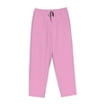 thumbnail image 4 of Kll Womens Pink Print Pajama Pants Soft Pajama Bottoms For Women Cozy Lounge Pants, 4 of 9