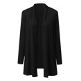 thumbnail image 4 of yocbz Cardigans for Women Trendy Women's Cardigan Sweater Long Sleeve Lightweight Fall Outerwear Outfits Black,Size for S, 4 of 4