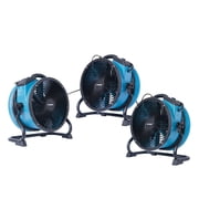 XPOWER 1/4 HP 2100 CFM Variable Speed Sealed Motor Ventilation Axial Air Mover - Blue