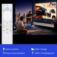 thumbnail image 5 of Voice BN59-01391A Frame tv Remote for Samsung tv Remote Replacement with Rechargeable Solar Cell and 4 Shortcut Buttons for Samsung Smart TVs Neo LED 4K 8k Ultra HD 2021-2023, 5 of 7