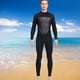 thumbnail image 5 of Traje de neopreno de 3 mm de primera calidad para hombres y niñas, traje de buceo con cremallera completa, protección contra sarpullidos para buceo M hombre Cola Traje de buceo, 5 of 7